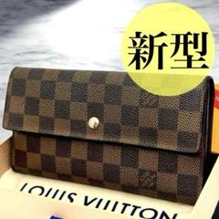 美品✨️ルイヴィトン　ダミエ　エベヌ　インターナショナル　長財布　折り財布 ジッピー・ウォレット ダミエ・エベヌ｜ルイ・ヴィトン 公式