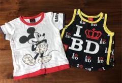 ベビードール Tシャツ ・タンクトップ2枚セット サイズ80