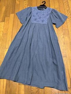 新品ツハル tsuharuメッシュビーズ刺繍ワンピース　さえらアルベロベロ好みのサムネイル