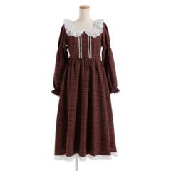 夢展望 DearMyLove ディアマイラブ クラシカルチェックワンピース