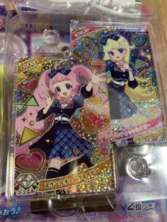 スクールチェックネイビー　ひまり・みつき　2枚セット　アイプリスマホ ひみつのアイプリ アイプリスマホ付属 スクールチェックネイビー
