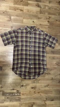 Polo チェックシャツ M