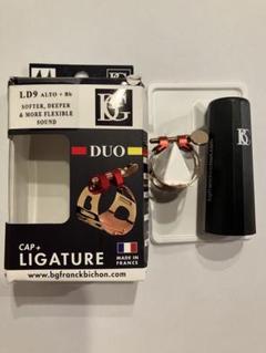 【中古】BG DUO LD1 リガチャー（クラリネット／サックス兼用） BG アルトサックス用リガチャー DUO（デュオ）ゴールドプレート