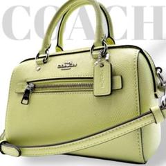 Coach 2way Rowan Satchel Shoulder Bag Gr