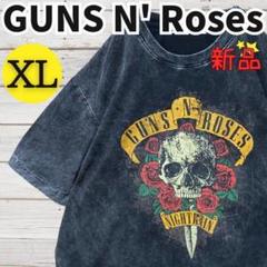 ヴィンテージ風ガンズ・アンド・ローゼズ バンドTシャツ新品未使用WW2697XL