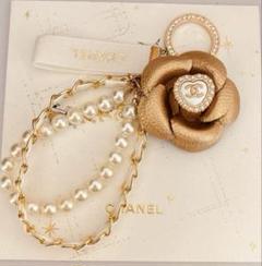 CHANEL ノベルティチャ―厶 ＆ カメリアステッカー＆小物入れ new❤️CHANELカメリア/ステッカー☆ノベルティpink母の日ギフト