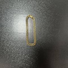 金メッキ チェーンブレスレット 10g20cm