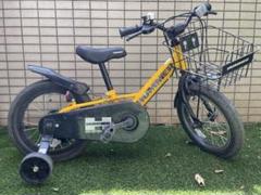 【引き取り】HUMMER 幼児用自転車 イエロー 前カゴ、補助輪付き 2025年最新】ハマー 子供自転車の人気アイテム - メルカリ