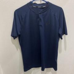 Nike DRI-FIT ネイビー ゴルフシャツ