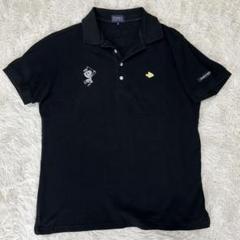 ✨スポンジボム✨パーリーゲイツ　半袖ポロシャツ　ゴルフウェア　黒2XL7