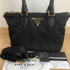 PRADA プラダ　2wayショルダーバッグ　1BA275 黒　トートバッグ PRADA プラダ ハンドバッグ ナイロン 1BA275 バッグ 2way