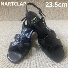 ❣️23.5cmNARTCLAPナートクラップスリングバックパンプススクエアトゥ