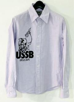 URSUS BAPE 長袖シャツ 春 パープル A BATHING APE