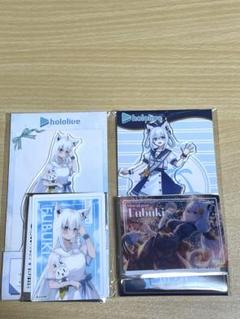 【即購入OK】ホロライブ 白上フブキ フォト風カード アクスタ2種 ローソン 即購入OK】ホロライブ 白上フブキ フォト風カード アクスタ2種