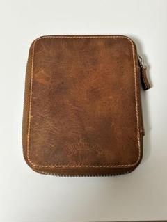 えざし出品1 ガレンレザー Galen Leather/ガレンレザー】レザーラウンドジップ40本差しペン