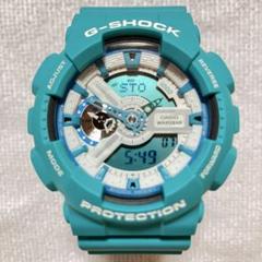 【まさ】G-SHOCK 　GA110CR ブルー gショック Amazon.co.jp: [カシオ] 腕時計 ジーショック GA-110CR-2AJF