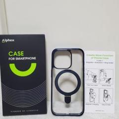 Alphex iPhone 15 Pro 6.1インチ ブルー ケース