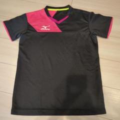 Mizuno バレーボール　Tシャツ M 黒/ピンク