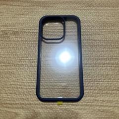 ⭐︎iPhone 15 Pro用　ネイビー iPhoneケース