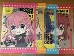 ぼざろ ビジュアル クリアファイル 4種 ぼっち・ざ・ろっく！ クリアファイルA