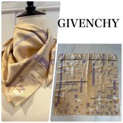 【vintage】GIVENCHY 大判スカーフ ストール バラ模様 レトロ配色 Instyle Japan スカーフ レディース ストール シルク100% 18色