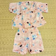 ミキハウス 甚平 ピンク 80cm