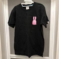 CUNE ブラック Tシャツ ウサギロゴ