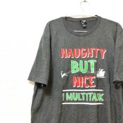 DIST RICT ディストリクト　サンタ　メンズ　Tシャツ　グレー　XL