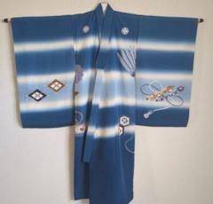 正絹　男の子お祝着物　産着　七五三
