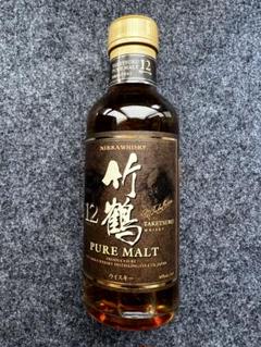 NIKKA 竹鶴 12年 ピュアモルトウイスキー 180ml ニッカ ウィスキー 180ml 竹鶴 12年 未開封｜トレファクONLINE