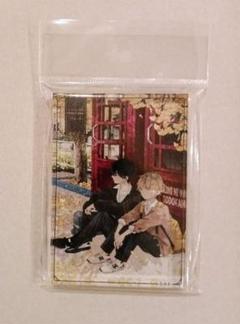 君には届かない。コラボカフェ　アクリルブロック　秋ver.　ヤマト＆カケル