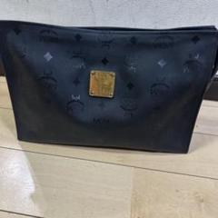 MCM ブラック クラッチバッグ