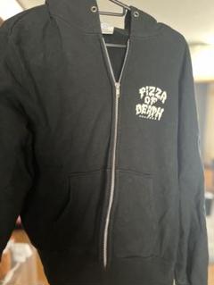 PIZZA OF DEATH ジップパーカー フーディ XXL新品未開封 黒 PIZZA OF DEATH ジップパーカー フーディ XXL新品未開封 黒