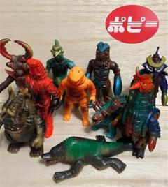 ポピー製 ソフビ怪獣「足製」10体+おまけ