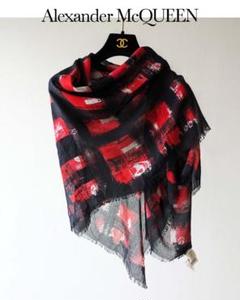 幻希少色✨AlexanderMcQueen アレキサンダーマックイーン スカーフ