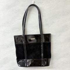 美品 グッチ エナメル ハンドバッグ トートバッグ ブラック 極美品✨グッチ トートバッグ ブラック 黒 - メルカリ