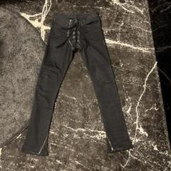a*t様 ifsixwasnine レザーレースアップ　シューカット　ブラックパ ifsixwasnine レザーレースアップ シューカット ブラックパンツ