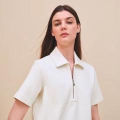 【新品タグ付】HERMES エルメス ジップ付き ワンピースドレス 50万円