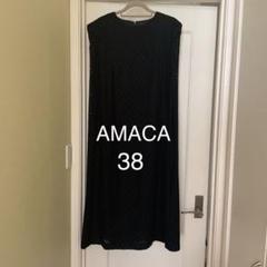 amaca ワンピース　黒