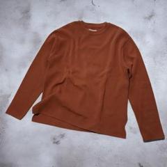 【美品】LIDNM リドム ミラノリブオフショルダーニット ニット スウェット