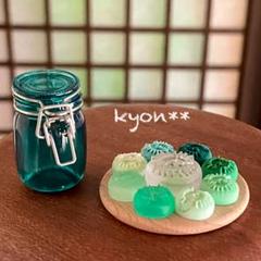 ミニチュアガラスジャー キャンディー、グミ スイーツセット ミニチュアスイーツ クッキー、キャンディー ジャー瓶詰め
