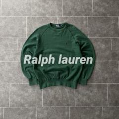 90's Ralph Lauren 前V スウェット トレーナー M