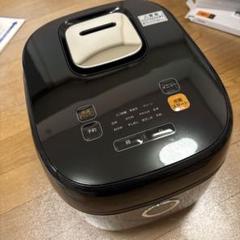Amazon | 炊飯器 5.5合 IH式 厚釜 ブラック | 炊飯器