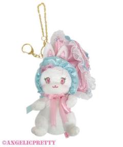 Angelic Pretty 　Happy Bunnyぬいぐるみ Angelic Pretty / Cuteリリカルバニーぬいぐるみリュック【お茶