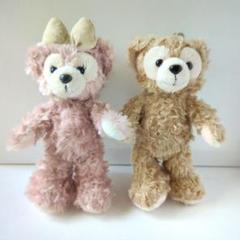 ダッフィー シェリーメイ ぬいぐるみバッジ セット