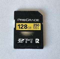 PROGRADE 128GB V60 ゴールド SDカード