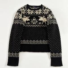 ラルフローレン ノルディック柄 ニット ポンチョ カシミヤ インパクト21 2025年最新】ラルフローレン セーター ノルディックの人気