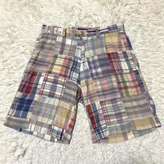 良品✨Ralph Lauren 現行 パンツ パッチワーク ショート M メンズ