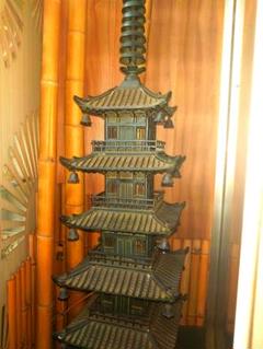 五重塔　骨董品　置物　青銅製 五重塔 骨董品 置物 青銅製 - メルカリ