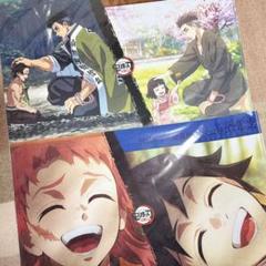 鬼滅の刃　ufotable マチアソビカフ　ランチョンマット　ケース　まとめて 鬼滅の刃 ufotable cafe 竈門炭治郎 鬼舞辻無惨 ランチョン